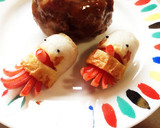 簡単 キャラ弁 おかず ちくわタコ星人①作り方12写真