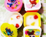 黄桃缶ミルクゼリー♪お弁当デザート作り方7写真