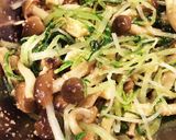 簡単ささっと☆しめじと水菜の胡麻和え作り方2写真