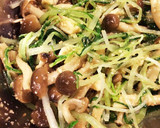 簡単ささっと☆しめじと水菜の胡麻和え作り方2写真