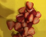 イチゴと牛乳でプルプルゼリー作り方1写真