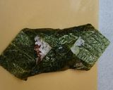 おにぎらず弁当3 焼きそば入り作り方2写真