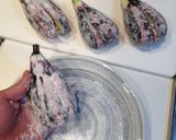 ☆香ばしジューシー！ナスの挟みハンバーグ作り方6写真