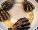 ☆香ばしジューシー！ナスの挟みハンバーグ作り方8写真