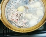 ［夏でもお鍋♪］豚しゃぶと根菜の黒酢鍋作り方4写真