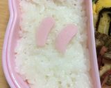 幼稚園 お弁当♡うさぎ 簡単作り方2写真