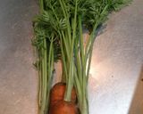 ♪にんじんと葉っぱのかき揚♪作り方1写真