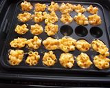 タコ焼き器で一口マカロニチーズ作り方5写真