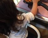 お弁当の彩りアップ♡人参とカボチャ炒め作り方3写真
