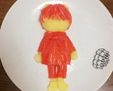 キャラ弁・セカオワじゃがいもで深瀬さん作り方2写真