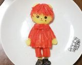 キャラ弁・セカオワじゃがいもで深瀬さん作り方3写真
