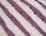 HM使用♪ストライプのバナナロールケーキ作り方8写真