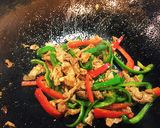 豚コマとピーマンの焼肉炒め作り方4写真