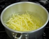 新じゃが芋の梨もどき～トマト和え～作り方2写真