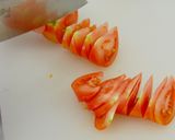 新じゃが芋の梨もどき～トマト和え～作り方3写真
