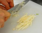 新じゃが芋の梨もどき～トマト和え～作り方4写真