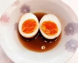 簡単！！ほんのり甘い煮卵(作り置きにも)作り方5写真