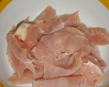 鶏の胸肉さっぱりアジアン・ソースがけ作り方2写真
