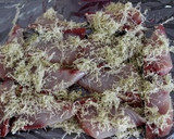 かんたん！とろろ昆布を使って　魚のこぶ〆作り方3写真