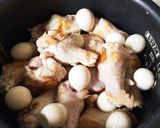 ★炊飯器でカンタン★柔らか鶏手羽元の煮物作り方2写真