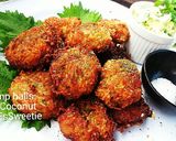 ふわエビ団子♪衣→ココナッツロング×長芋作り方9写真