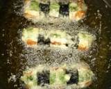 納豆ちく天ぷら♡大葉包み揚げ〜♪作り方9写真