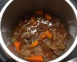 ぷりぷり牛スジのデミ煮丼作り方10写真