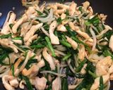 鶏胸肉のスタミナ生春巻き作り方7写真