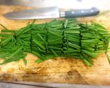 ニラ大量消費！韮ナムル作り方1写真