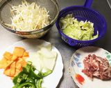 から揚げ粉で八宝菜風作り方1写真