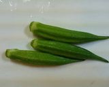 レンジで時短☆お弁当にオクラの豚肉巻き★作り方1写真