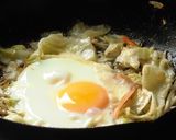 シャキッと野菜の目玉焼き作り方3写真