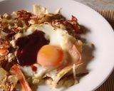 シャキッと野菜の目玉焼き作り方4写真