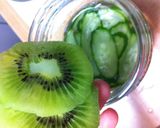 涼やか＊夏のきゅうりデトックスウォーター作り方3写真