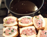 居酒屋メニュー☆厚揚げの肉詰め作り方5写真