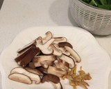 小松菜と椎茸のオイスターソース炒め作り方1写真