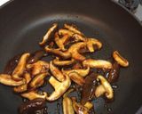 小松菜と椎茸のオイスターソース炒め作り方5写真