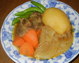 豚肩ロース塊と新玉ねぎの和風カレー煮込作り方9写真