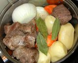 豚肩ロース塊と新玉ねぎの和風カレー煮込作り方7写真