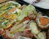 ☆豚肉大葉野菜巻き☆鮭ﾌﾚｰｸ 0514作り方6写真