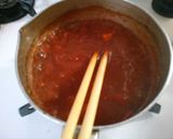 アスパラの　レンジ蒸し　トマトソース！作り方5写真