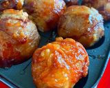 たこ焼き器で崩れにくい✳︎肉巻きおにぎり作り方11写真