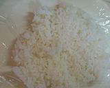 簡単キャラ弁☆すみっコぐらしのしろくま★作り方1写真