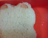 簡単キャラ弁☆すみっコぐらしのしろくま★作り方3写真