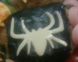 スパイダーマンのキャラ弁作り方3写真