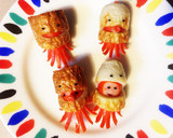 簡単 キャラ弁 おかず ちくわ星人①作り方9写真