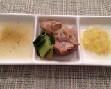 ラムの焼肉と、専用塩ぽん酢＆塩だれ作り方5写真