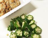 納豆とオクラのネバネバ冷たいスープご飯作り方1写真