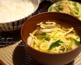 料亭の味♡簡単絶品！錦糸卵のお吸い物作り方3写真
