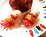 簡単 キャラ弁 おかず ちくわ星人①作り方12写真